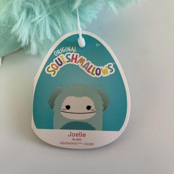 Squishmallow Joelle The Blue Bigfoot 5 Inches HTF NWT - Picture 2 of 2